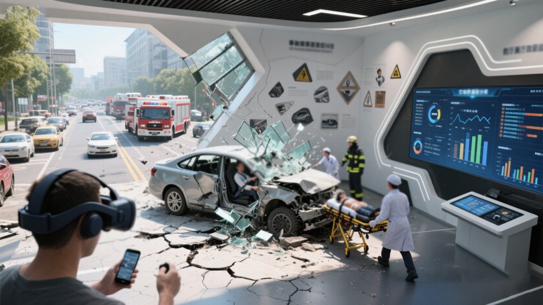 聲光電交通安全教育體驗館建設(shè)方案效果圖 聲光電交通安全教育體驗館建設(shè)方案效果圖