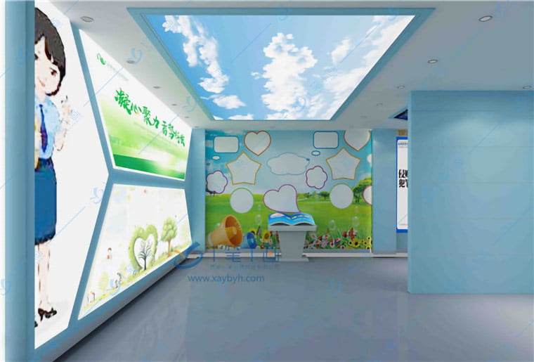 高科技法治禁毒教育館設(shè)計圖片