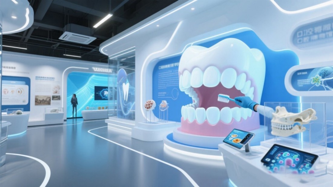 高科技口腔健康科普館效果圖