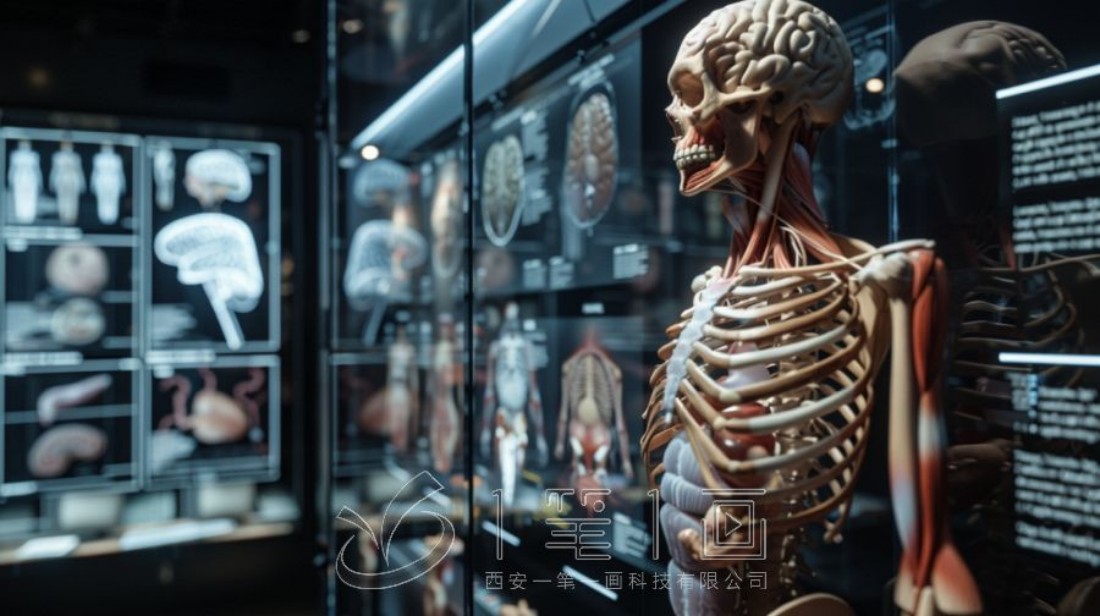 數(shù)字化生命安全體驗(yàn)館效果圖 數(shù)字化展廳展館效果圖