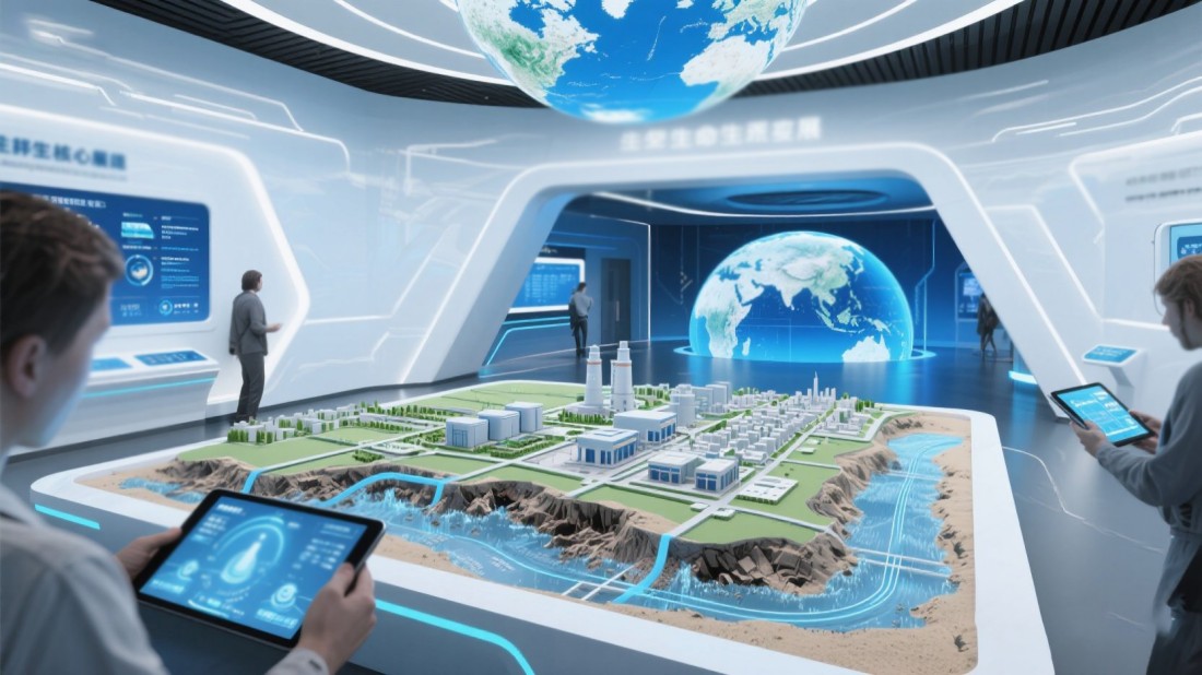 高科技應(yīng)急體驗(yàn)館效果圖