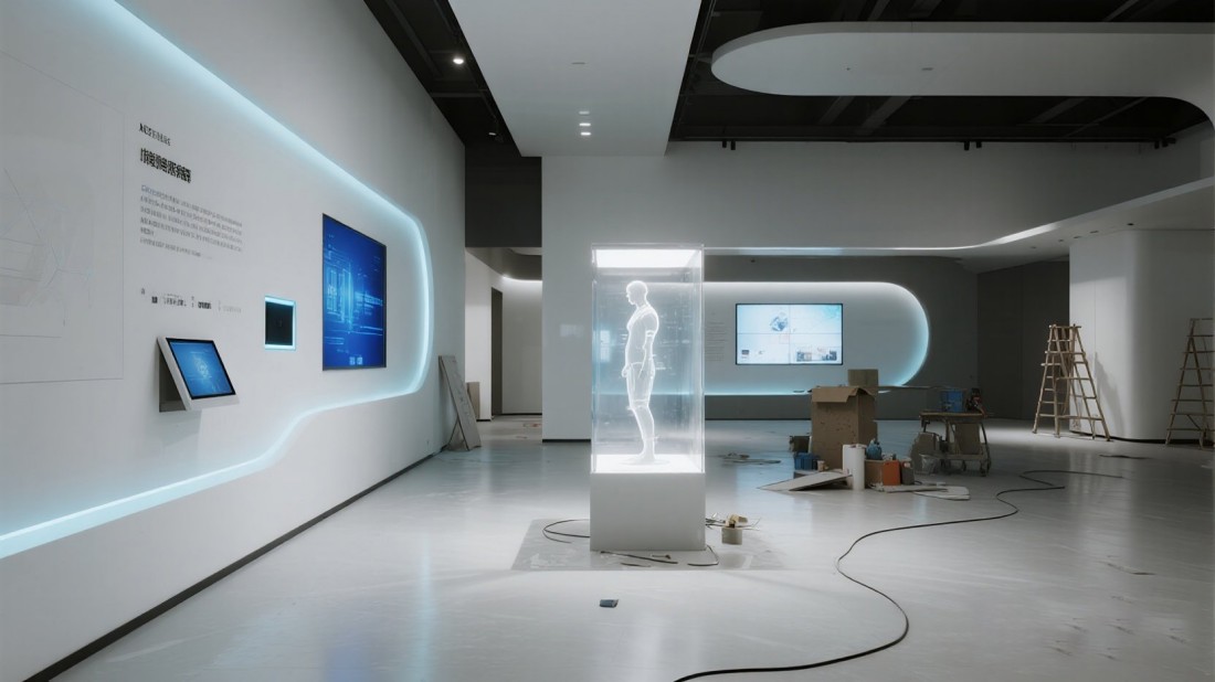 聲光電展覽館效果圖